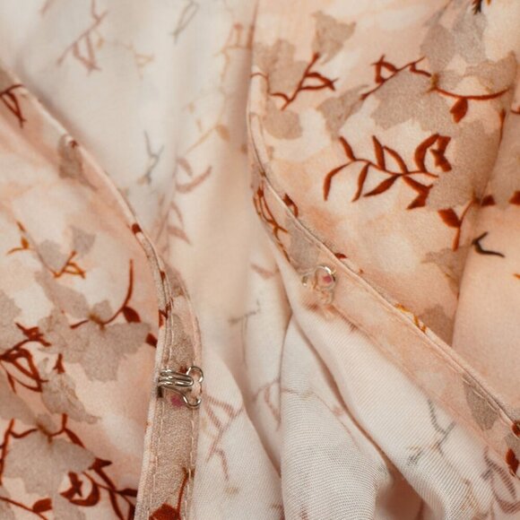 Shore Brand Malta Mini Dress Pastel Pink Floral Ruffle - Size Small - NWT - Picture 6 of 9